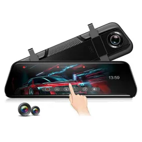 10-inch Streaming Media Rearview Mirror Recorder 1080P HD 2.5d