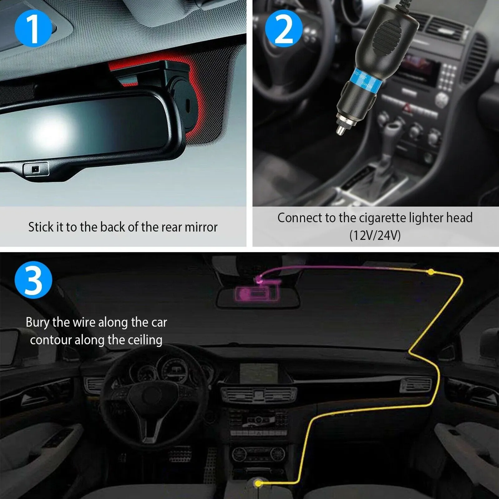 1080P HD Wireless Wifi Car Dvr Camera Dash Cam G-sensor Video