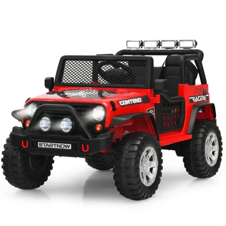 12V Electric Kids Ride on Truck with Remote Control and Music