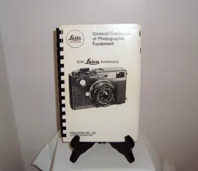 1974 Leica 50th Anniversary General Catalogue of Photographic Equipment