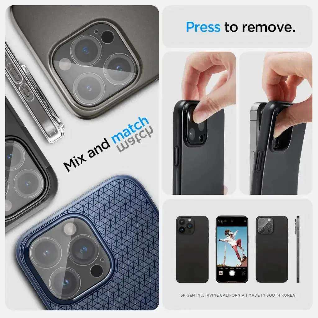 [2 Pack] iPhone 16 Pro Max / 16 Pro / 15 Pro Max / 15 Pro / 14 Pro Max / 14 Pro Camera Lens Protector