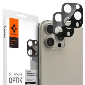 [2 Pack] iPhone 16 Pro Max / 16 Pro / 15 Pro Max / 15 Pro / 14 Pro Max / 14 Pro Camera Lens Protector