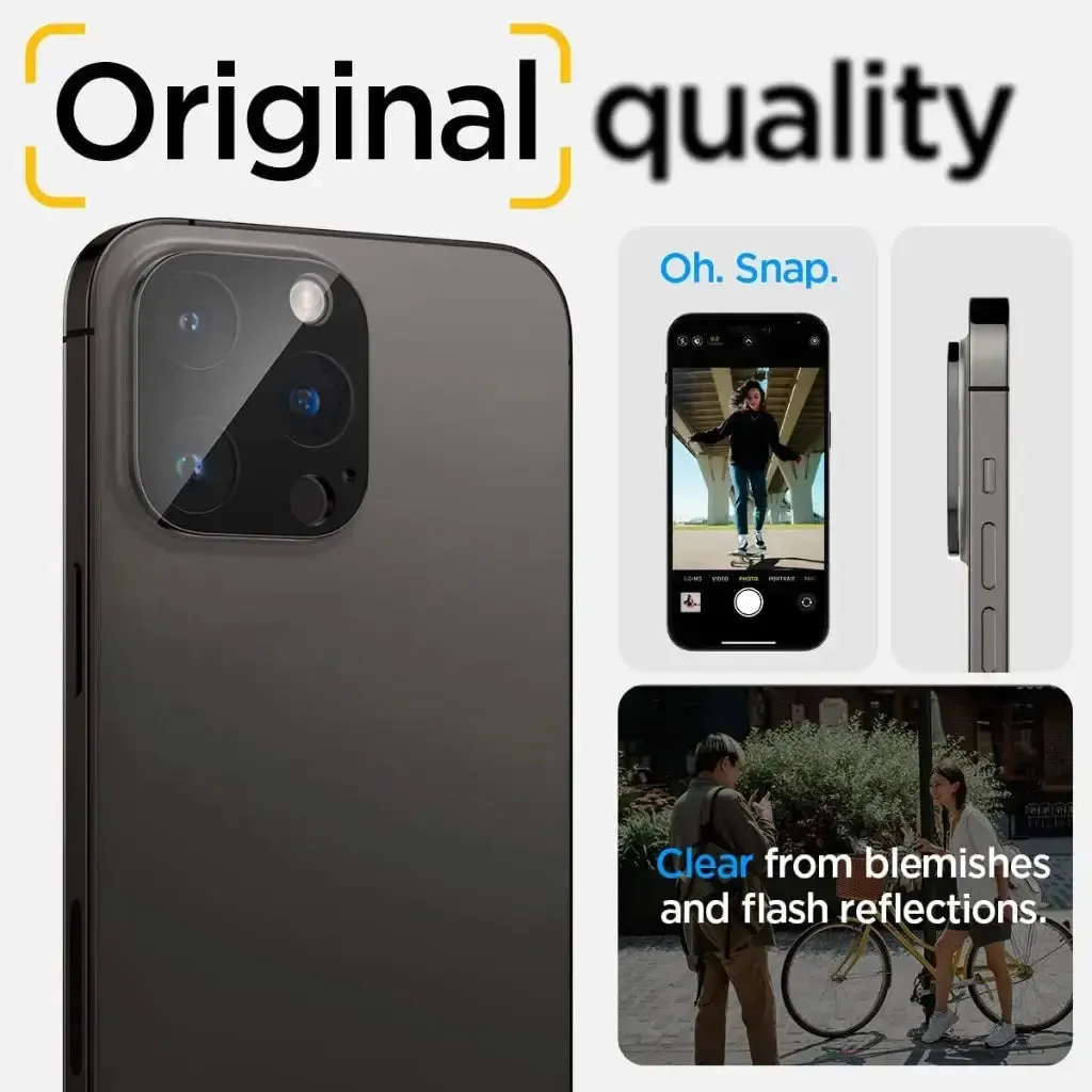 [2 Pack] iPhone 16 Pro Max / 16 Pro / 15 Pro Max / 15 Pro / 14 Pro Max / 14 Pro Camera Lens Protector