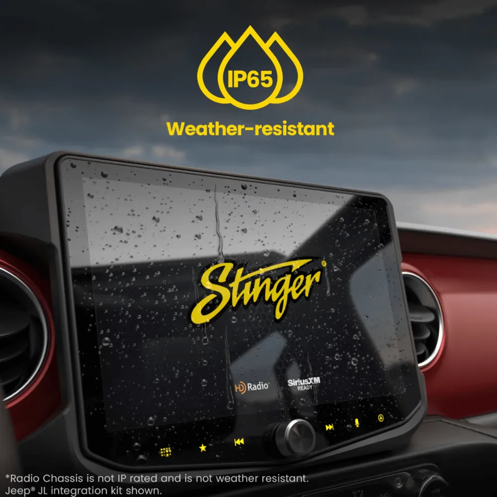 2016-2023 Toyota Tacoma Radio Replacement Kit - Includes 10" Horizon 10 Touchscreen Radio & Plug and Play Installation
