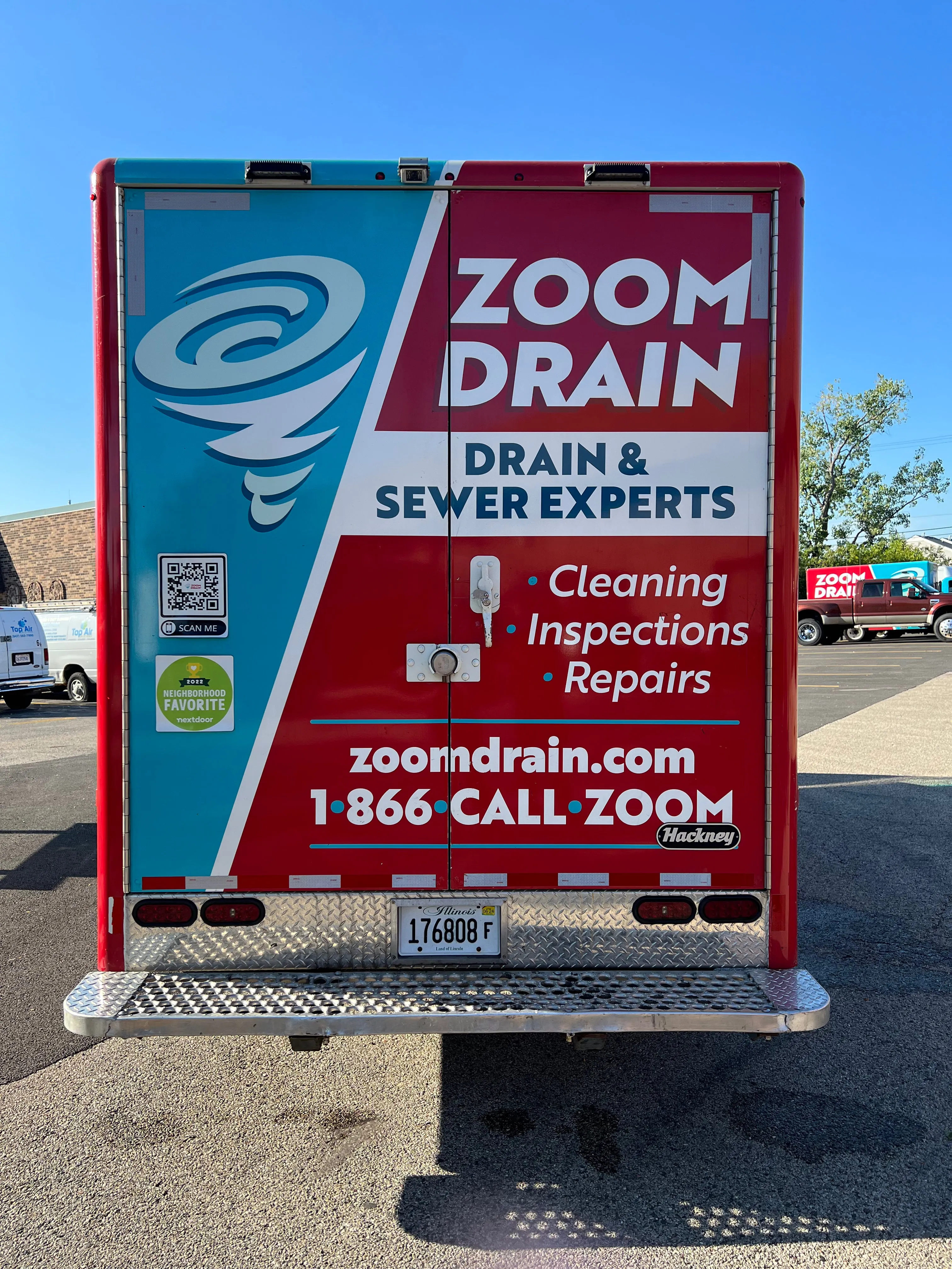 2019 ISUZU TRUCK WITH HACKNEY BODY AND SPARTAN URBAN SOLDIER JETTER