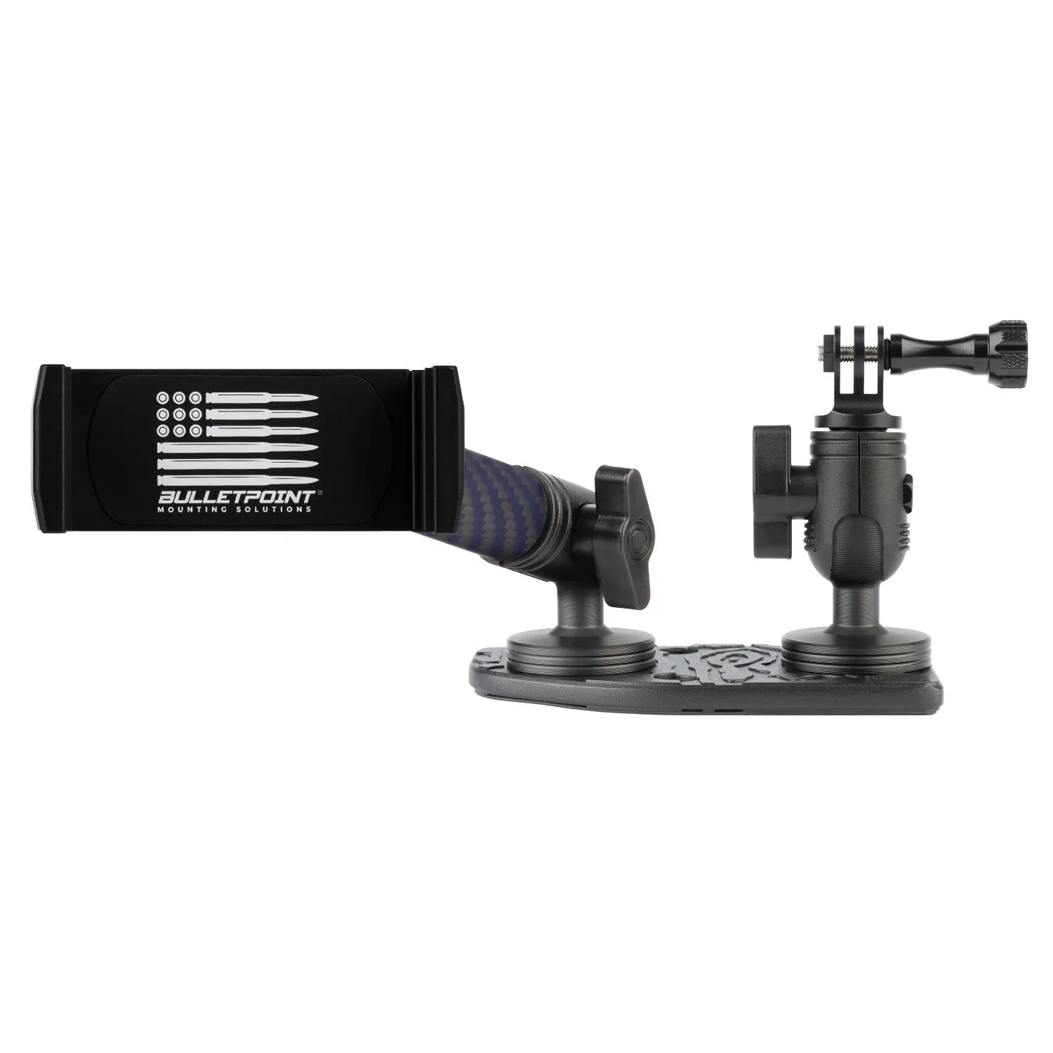 2024  Jeep Wrangler JL & Jeep Gladiator Driver Side Dual Ball Metal Dash Mount Phone Holder