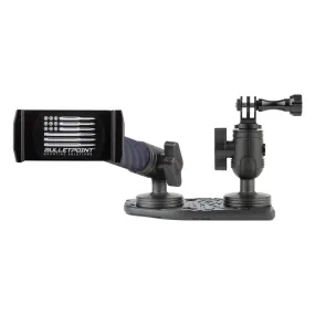 2024  Jeep Wrangler JL & Jeep Gladiator Driver Side Dual Ball Metal Dash Mount Phone Holder