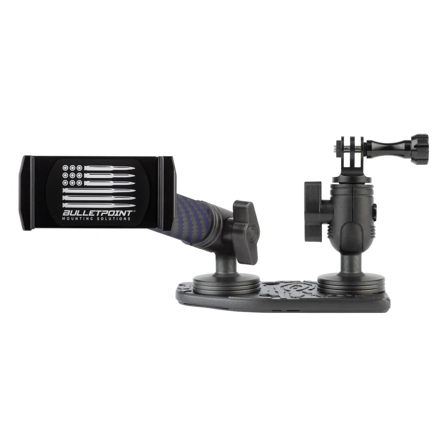 2024  Jeep Wrangler JL & Jeep Gladiator Driver Side Dual Ball Metal Dash Mount Phone Holder