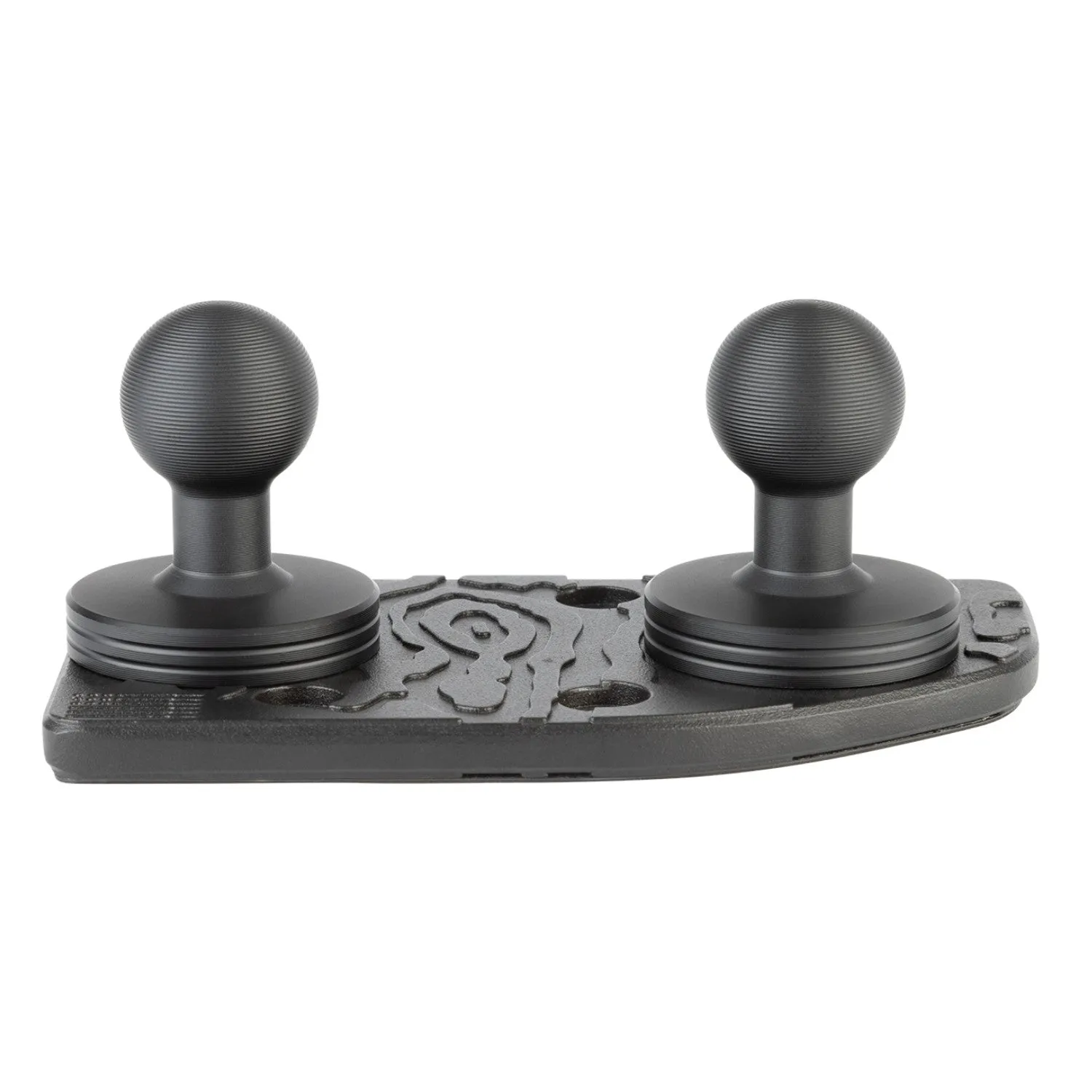 2024  Jeep Wrangler JL & Jeep Gladiator Passenger Side Dual Ball Metal Dash Mount Phone Holder