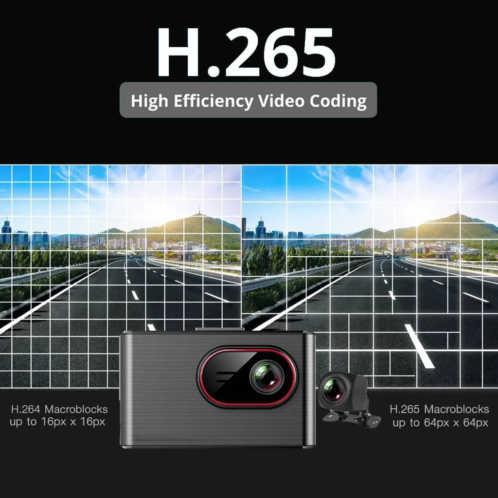 2nd Gen 2K Pinnacle Touch Screen WIFI GPS Dash Cam