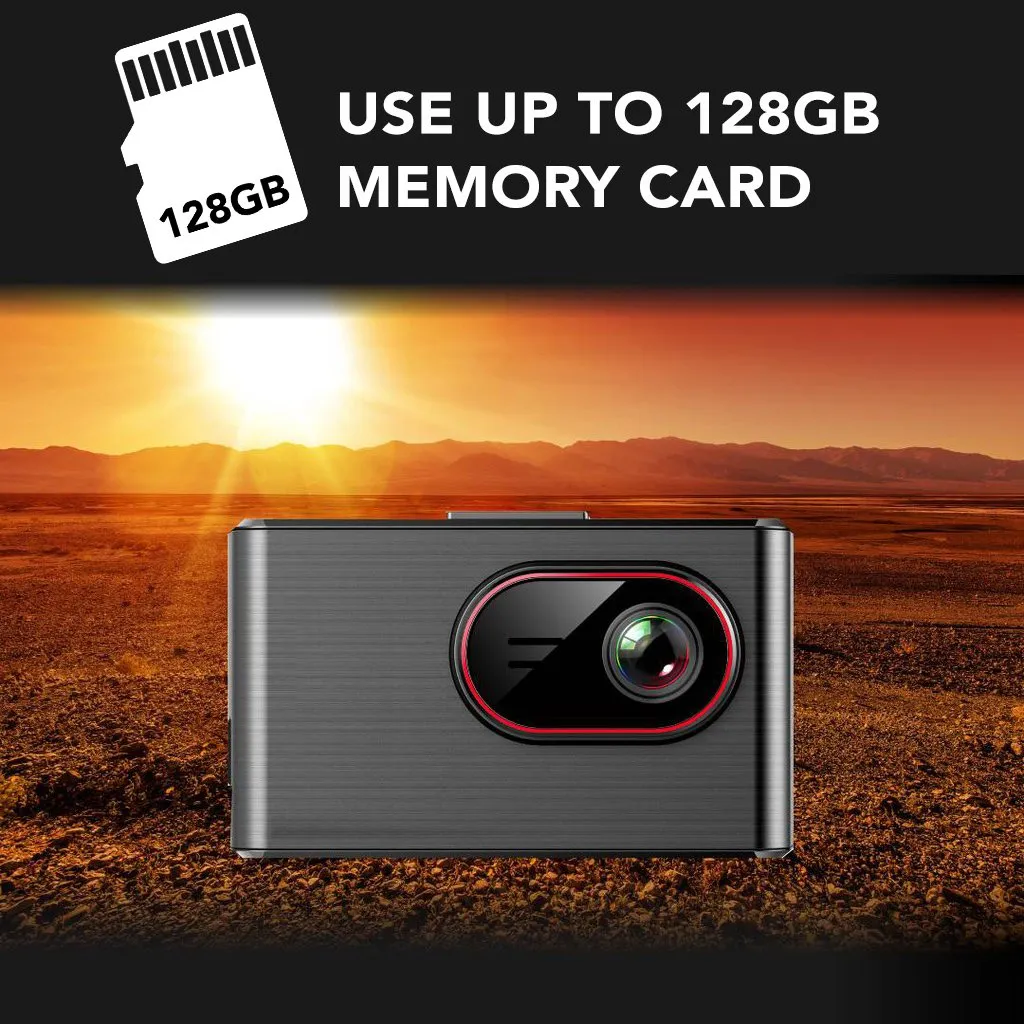 2nd Gen 2K Pinnacle Touch Screen WIFI GPS Dash Cam