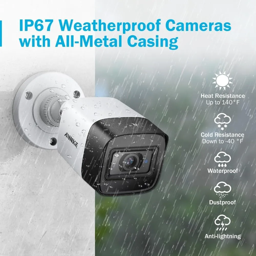 4K Ultra HD 8CH DVR Home Security Camera Kit