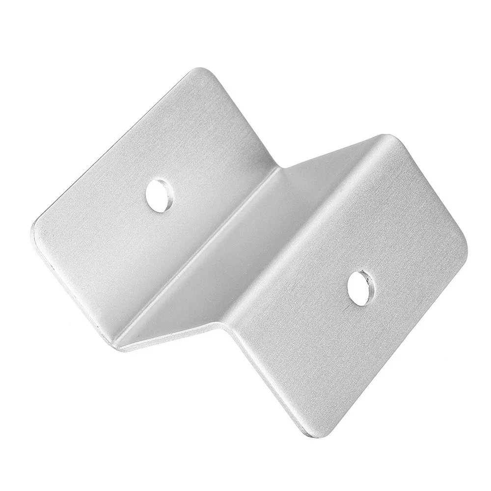 4pcs ZB-01 Solar Panel Mounting Z Brackets Aluminum Alloy Tools Kit for Solar Panels - Motorhomes and Yachts