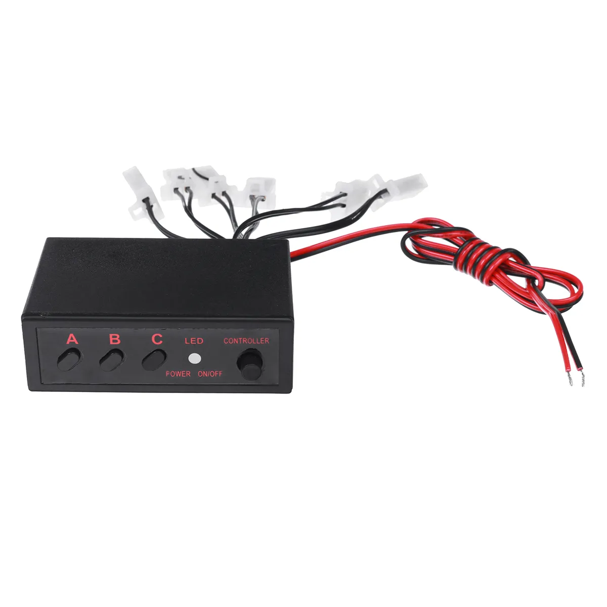 54 LED Emergency Car Truck Strobe Flash Safety Light Bars Warning Deck Dash