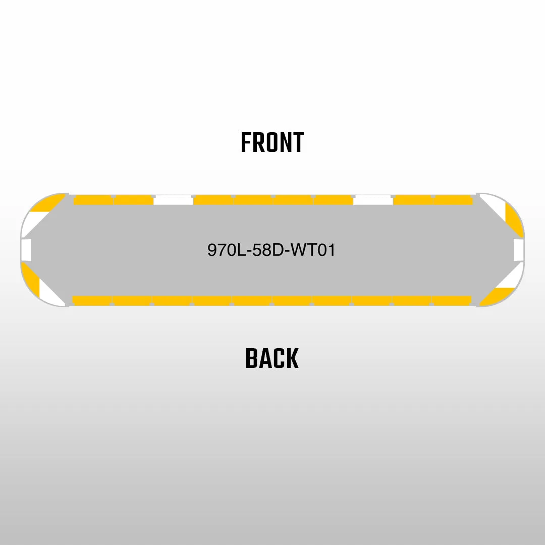 58" Scorpion Series Fully Populated LED Light Bar Kit for Work Trucks