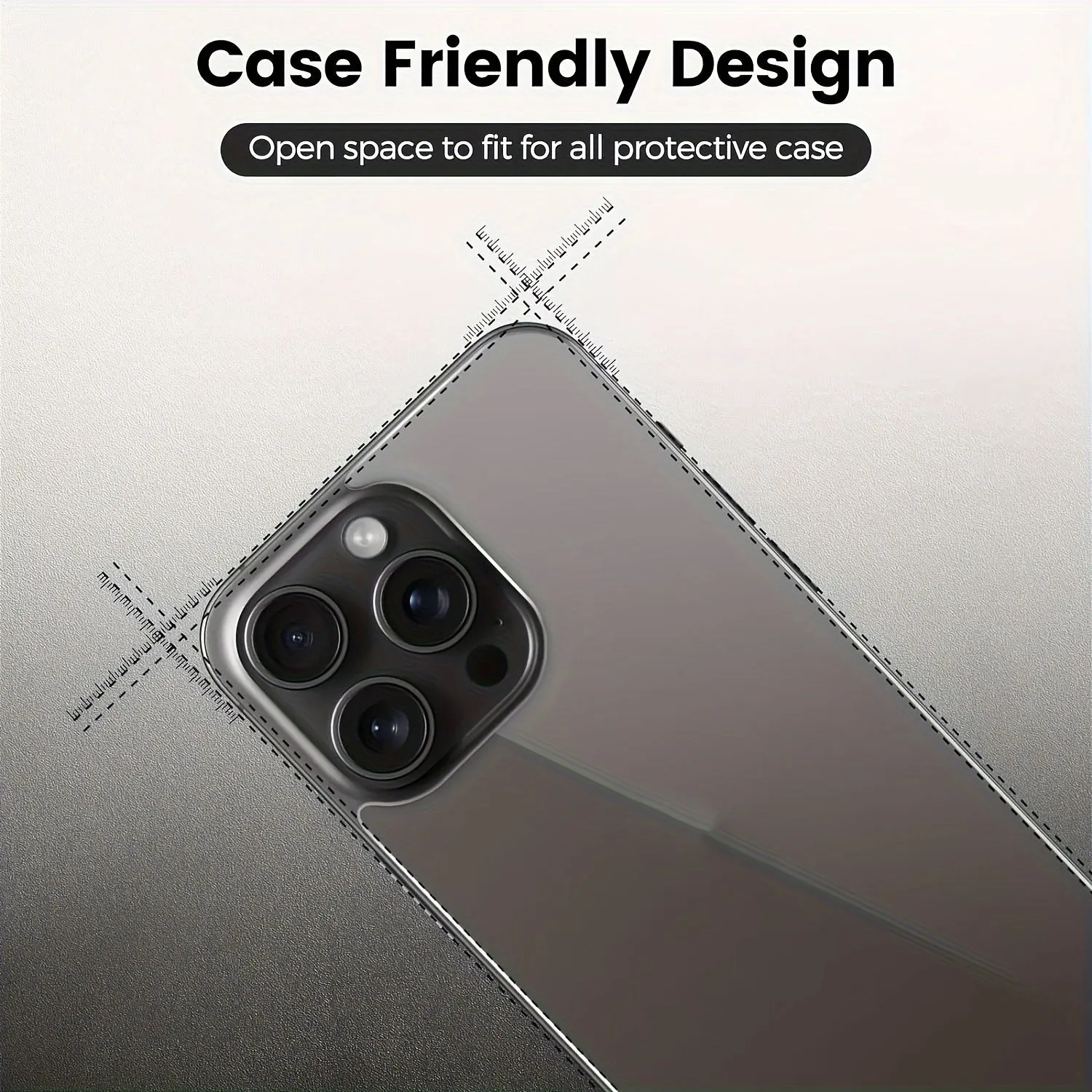 6 in1 Full Cover Tempered Glass Screen Protector Pack with camera lens