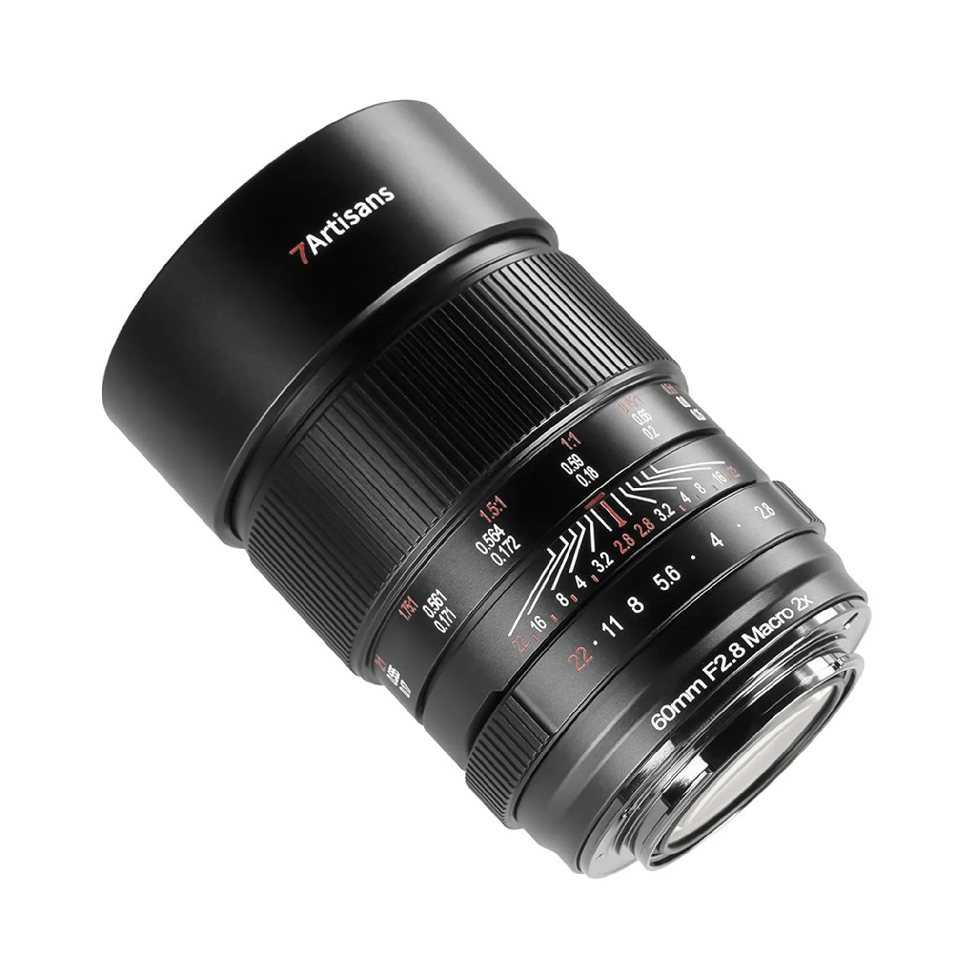 7Artisans 60mm f/2.8 Full-Frame 2X Ultra-Macro Lens - Sony E Mount