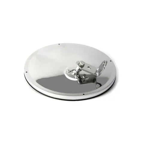 8-1/2" Offset Mount for Convex Safety Mirrors in Stainless Steel - P/N: 708502