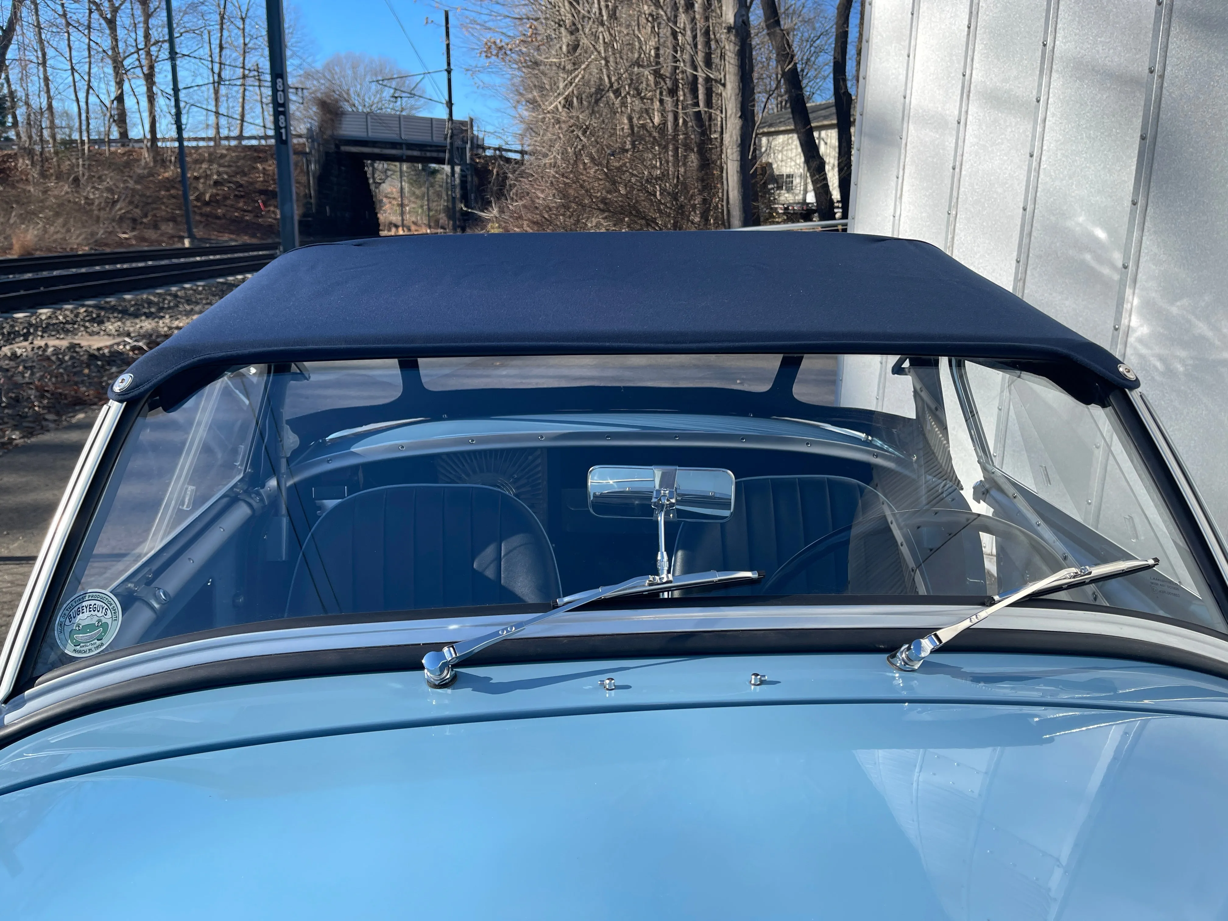 Adjustable Dashboard Rear View Mirror
