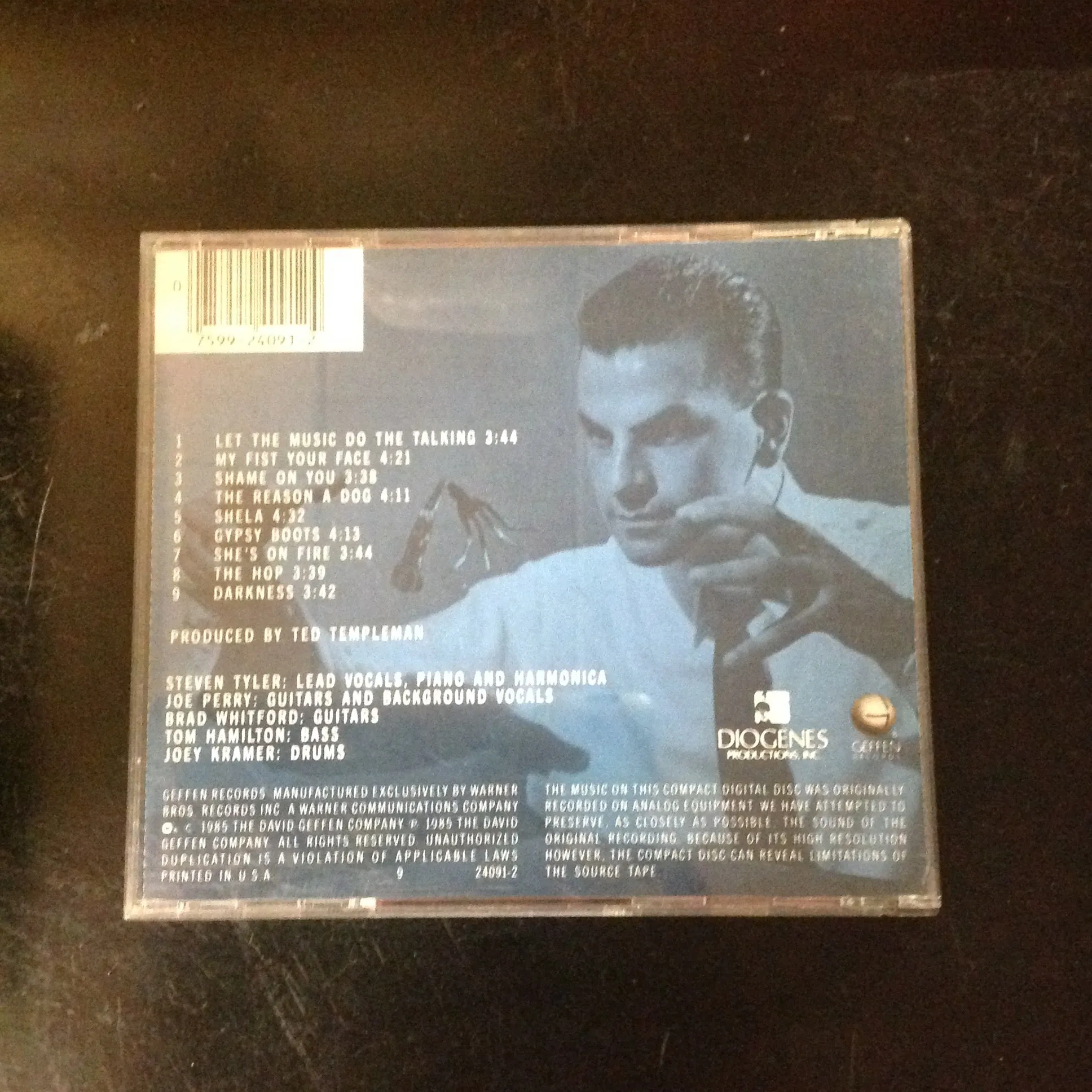 Aerosmith - Done With Mirrors *Single #248