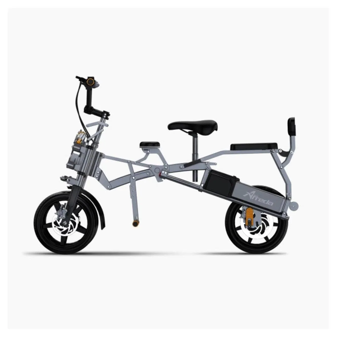 Afreda S6| A Fold-in-1s Reverse 3-wheeler for all terrains Electric Trike
