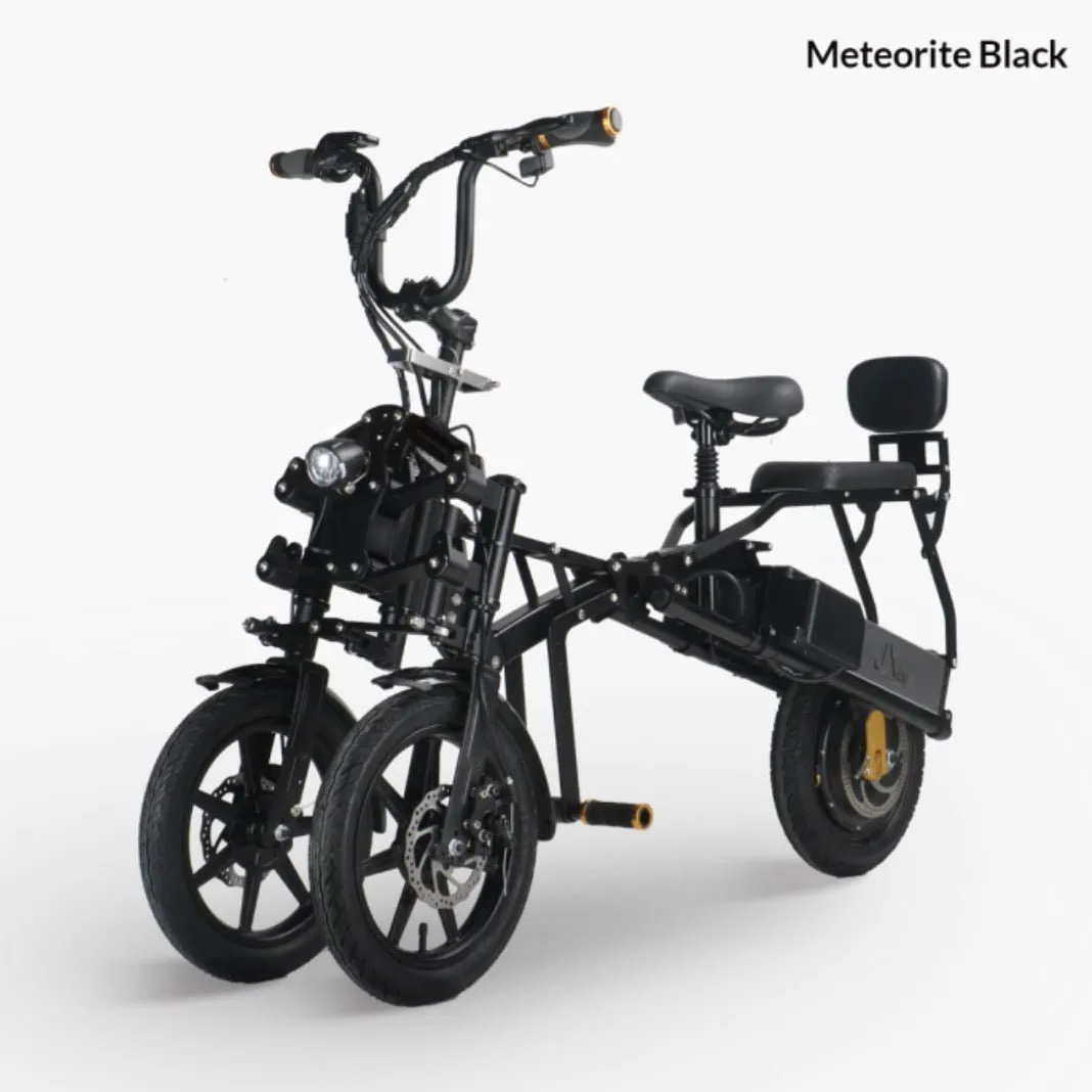 Afreda S6| A Fold-in-1s Reverse 3-wheeler for all terrains Electric Trike