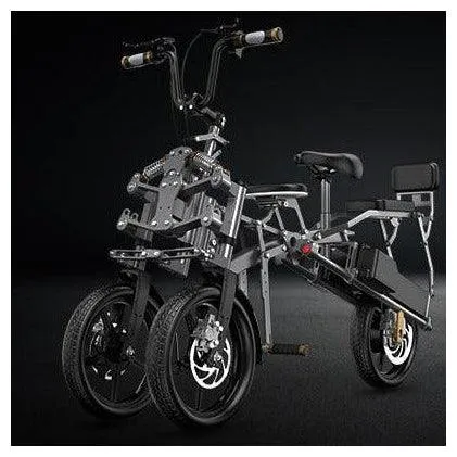 Afreda S6| A Fold-in-1s Reverse 3-wheeler for all terrains Electric Trike