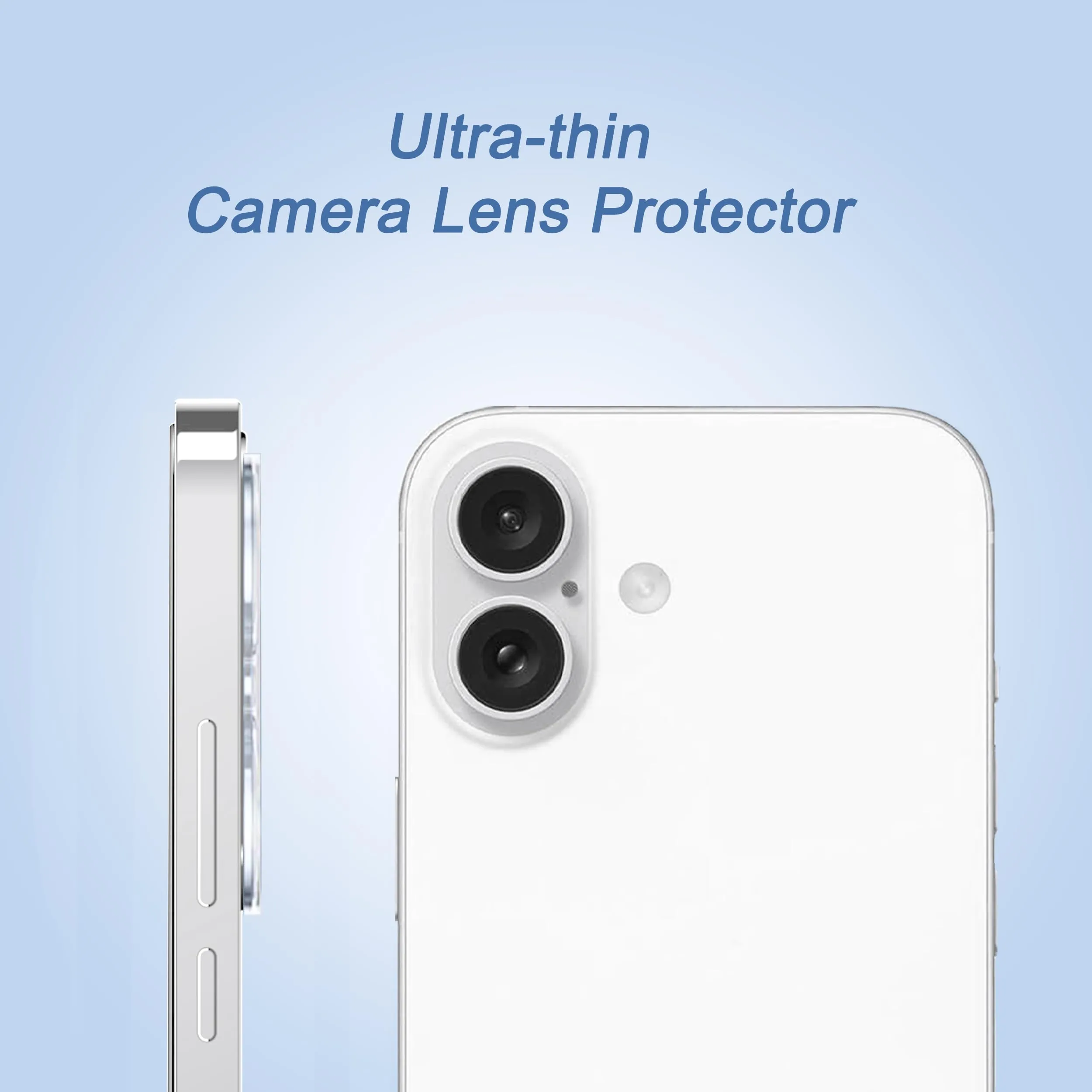 Ailun 3 Pack Screen Protector for iPhone 16 [6.1 inch]   3 Pack Camera Lens Protector with Installation Frame,Case Friendly Tempered Glass Film,[9H Hardness] - HD [6 Pack]