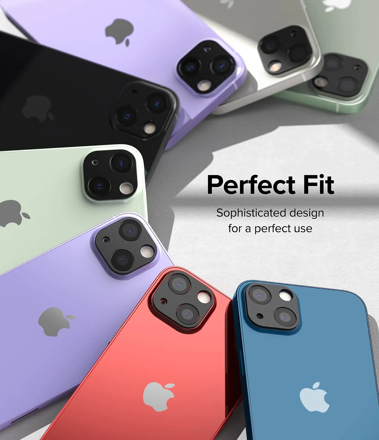 Apple iPhone 14 / 14 Plus Lens protectors| Camera Styling| Black