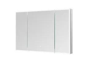 Aquadom Edge Royale 36x32 LED Lighted Triple Door Medicine Cabinet