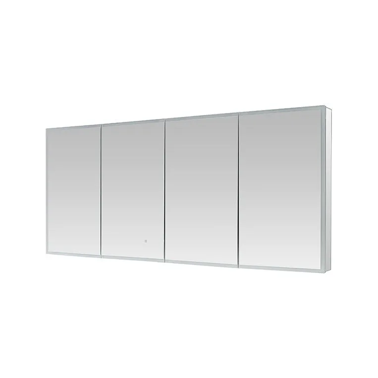 Aquadom Edge Royale 72x32 LED Lighted Medicine Cabinets