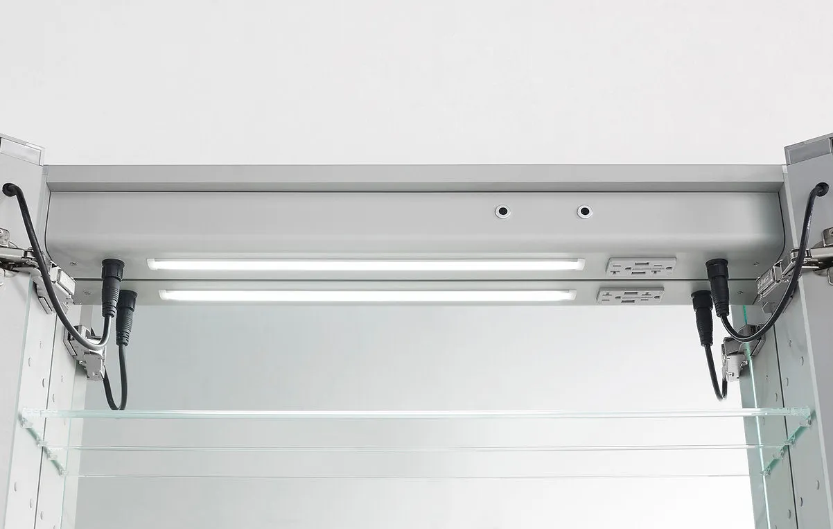 Aquadom Signature Royale 36x36 LED Lighted Medicine Cabinet