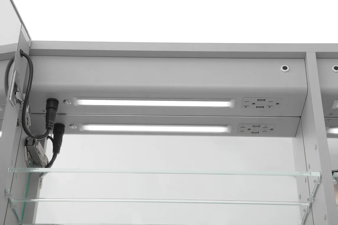 Aquadom Signature Royale 72x36 LED Lighted Medicine Cabinet