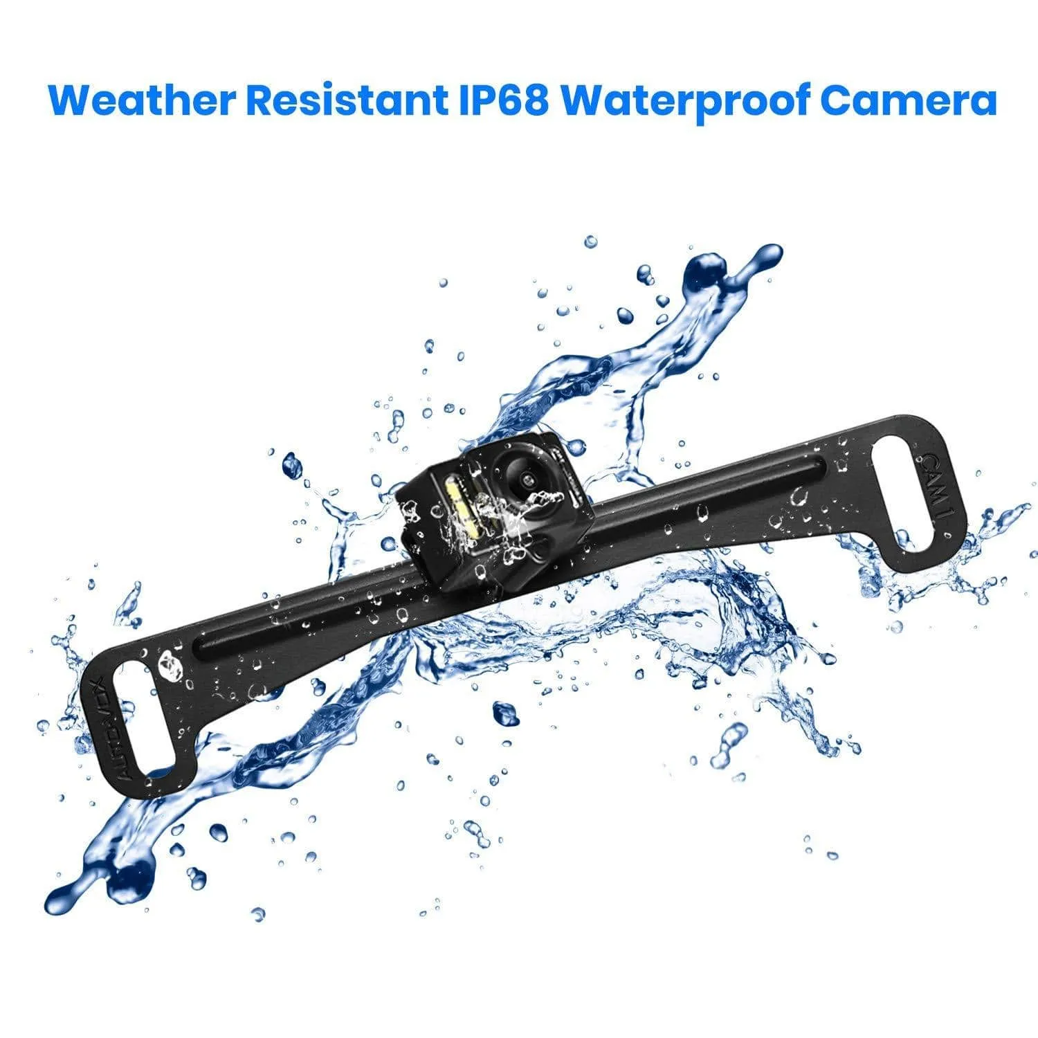 AUTO-VOX T1400 Upgrade Wireless Backup Camera Kit, Easy Installation with No Wiring, No Interference, OEM Look with IP 68 Waterproof Super Night Vision Rear View Camera