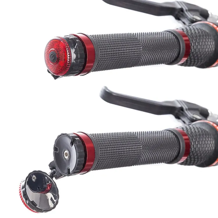 Bicycle Handlebar Folding Rearview Mirror, Color: No Light