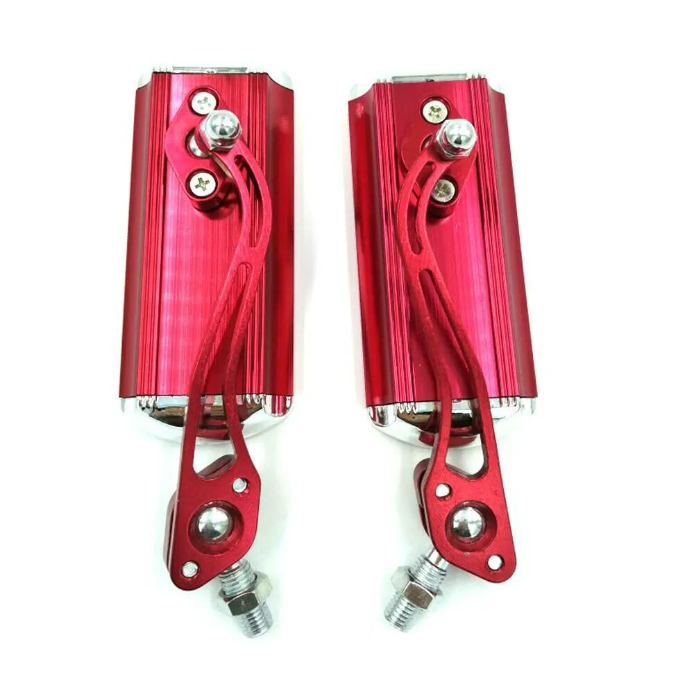 Bicycle Mountain Bike Handlebar Rearview Mirror Modified Aluminum Alloy Rearview Mirror for Bicycle