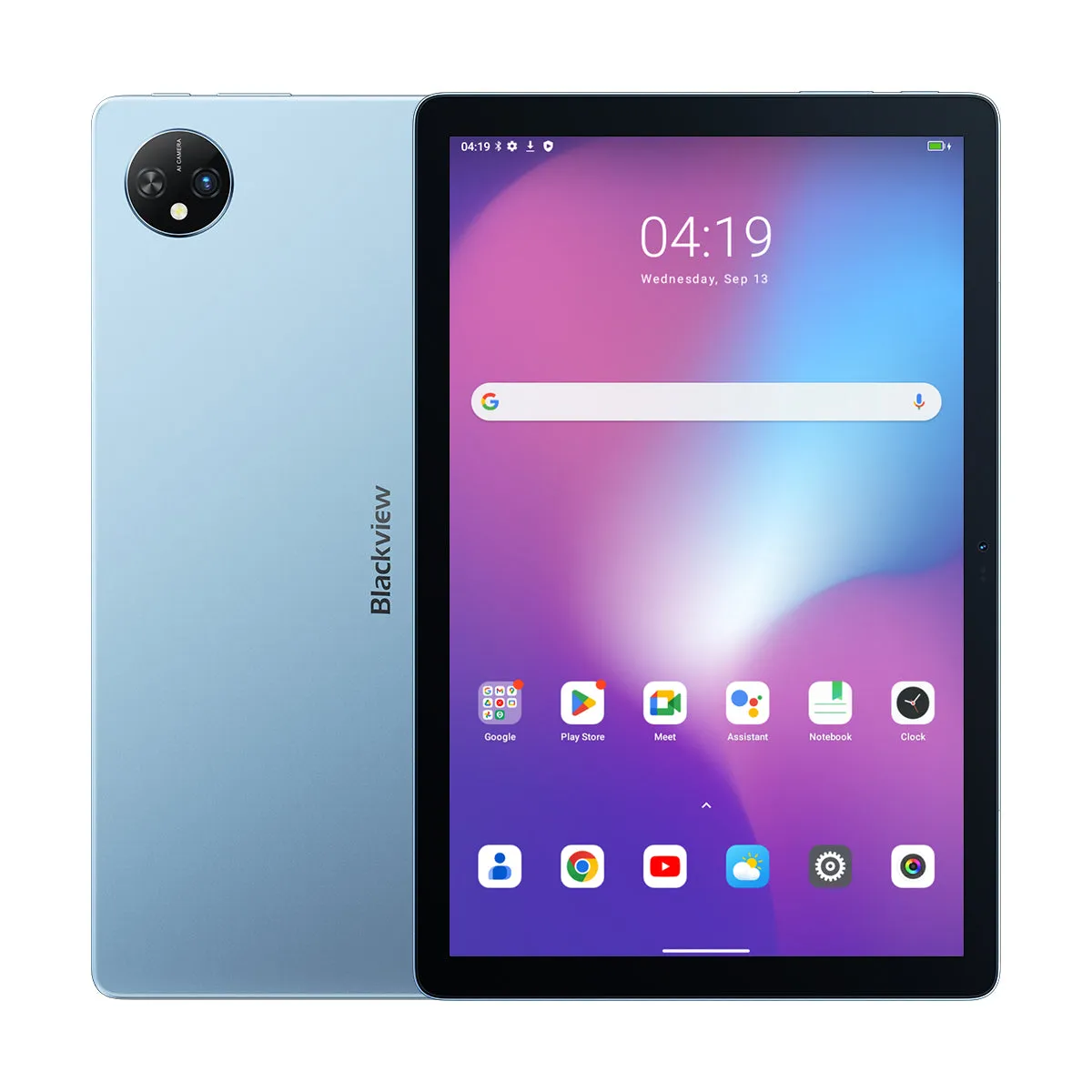 Blackview Tab 10 Wifi 10.1" MediaTek MT8788 Octa-core 8GB 256GB 7680mAh Stylus Pen Android 5G Wifi Tablet PC
