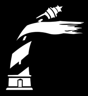Blowing Lighthouse Sticker