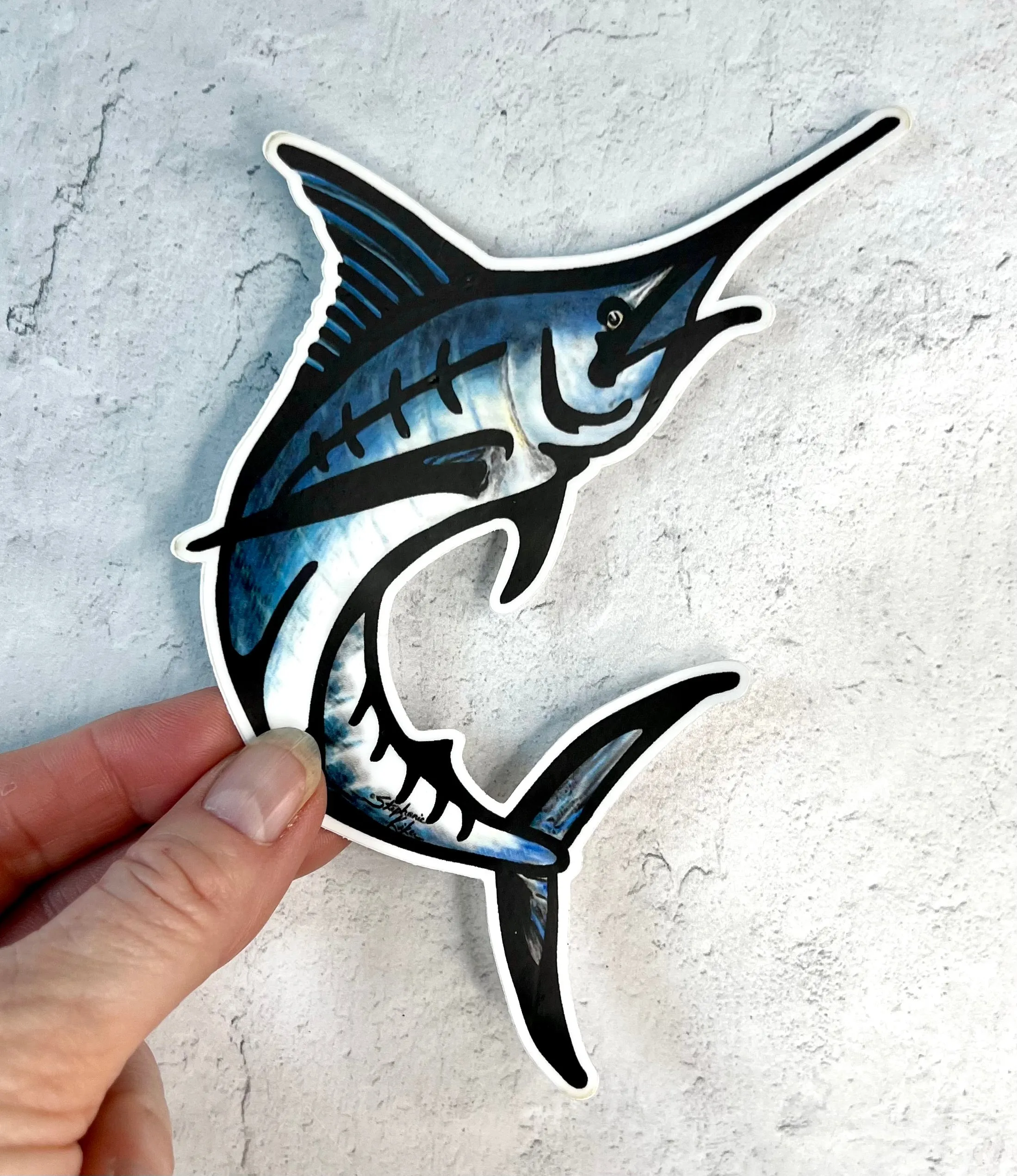 Blue Marlin Sticker