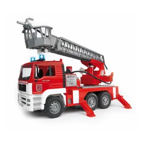 Bruder 02771 MAN Fire Engine w/ Water Pump and Light & Sound Module