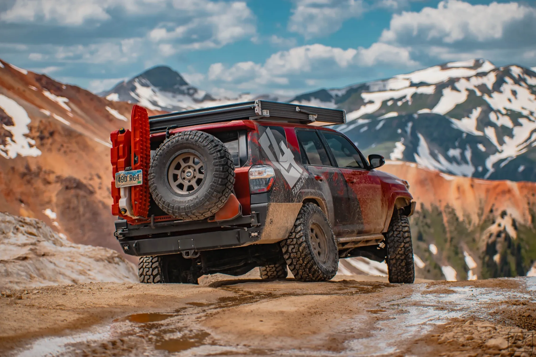 C4 Fabrication 2010  4Runner Overland Series Rear Bumper