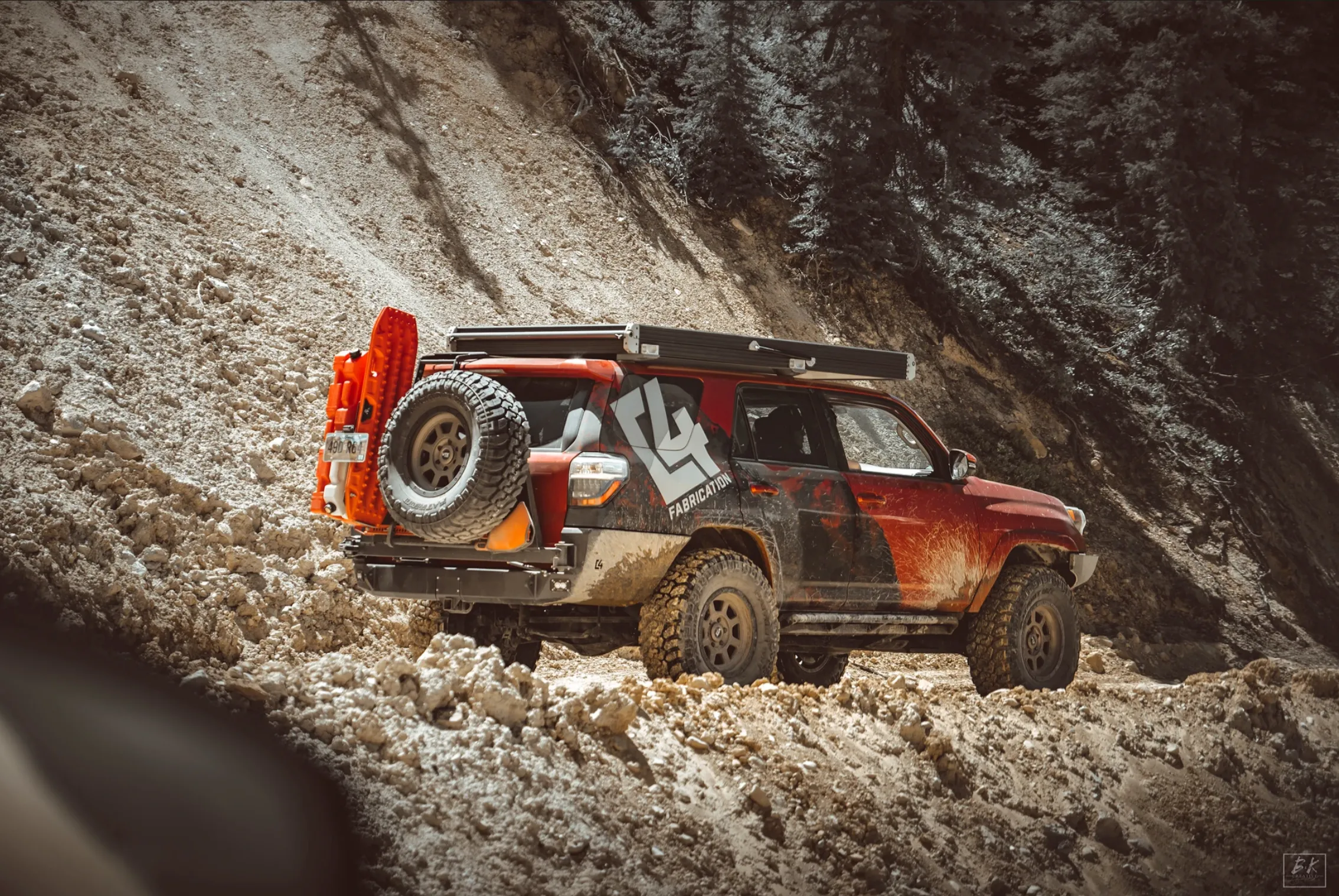 C4 Fabrication 2010  4Runner Overland Series Rear Bumper