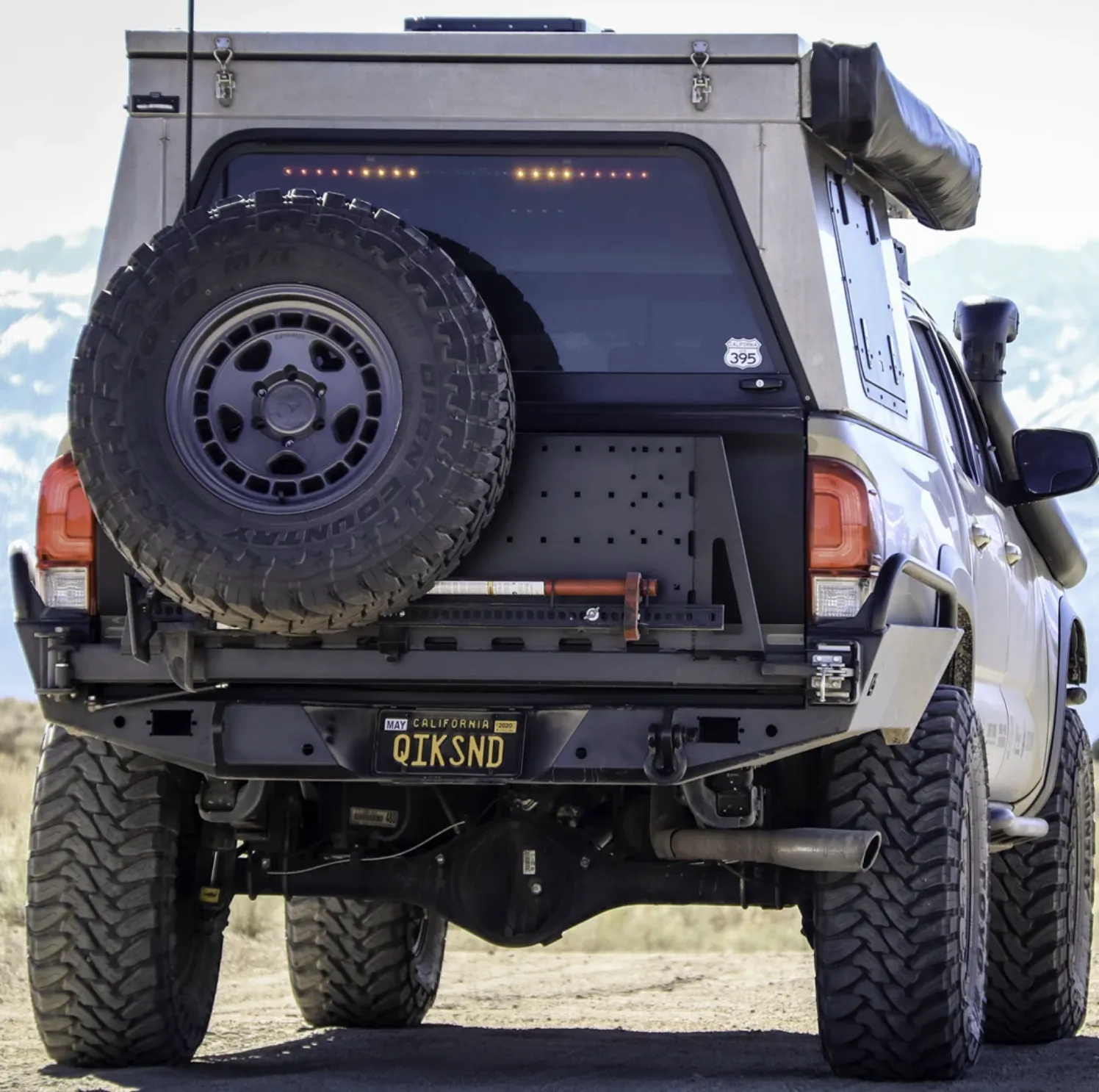 C4 Fabrication 2016-2023 Tacoma Overland Series High Clearance Rear Bumper