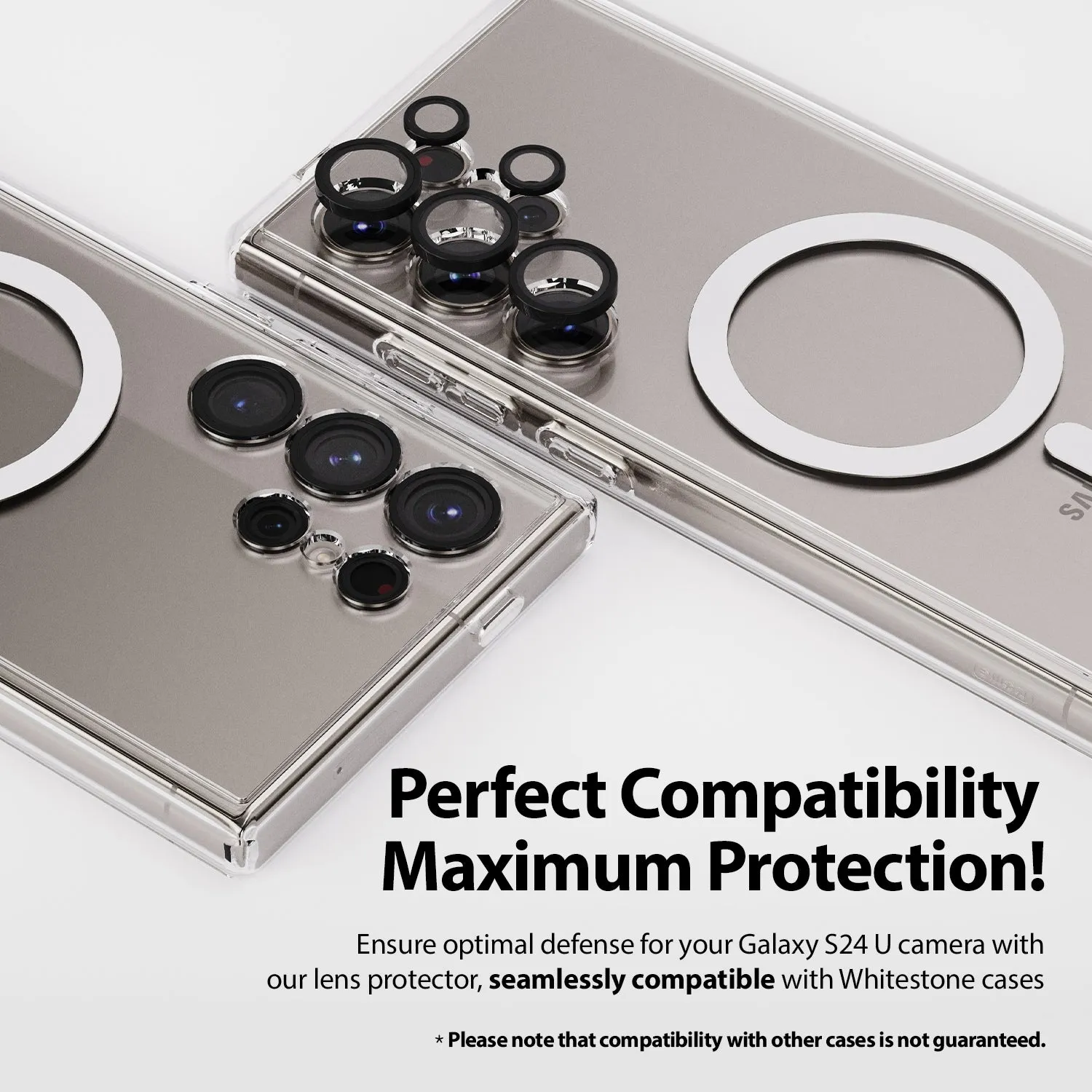 [Camera Ring] Samsung Galaxy S24 Ultra Camera Protector Ring Type - 2 Pack