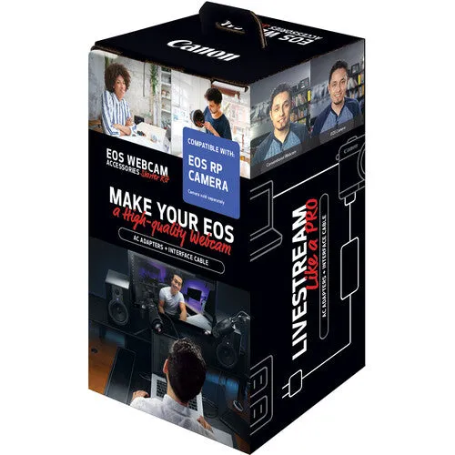 Canon EOS Webcam Accessories Starter Kit for EOS RP