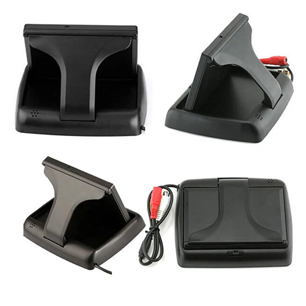 Car Monitor 4.3-inch Tft LCD Screen Folding Night Vision for Rear