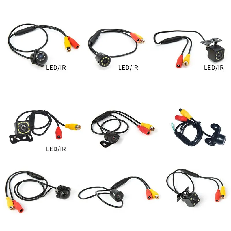 Car Rear View Camera 4 LED Night Vision Reversing Auto Parking