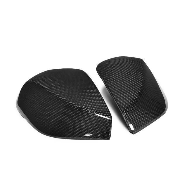 Car Rearview Mirror Covers Caps For Infiniti Q50 Q50S Sedan 2014-2019 Side Mirror Covers Caps Shell Replace Carbon Fiber / ABS