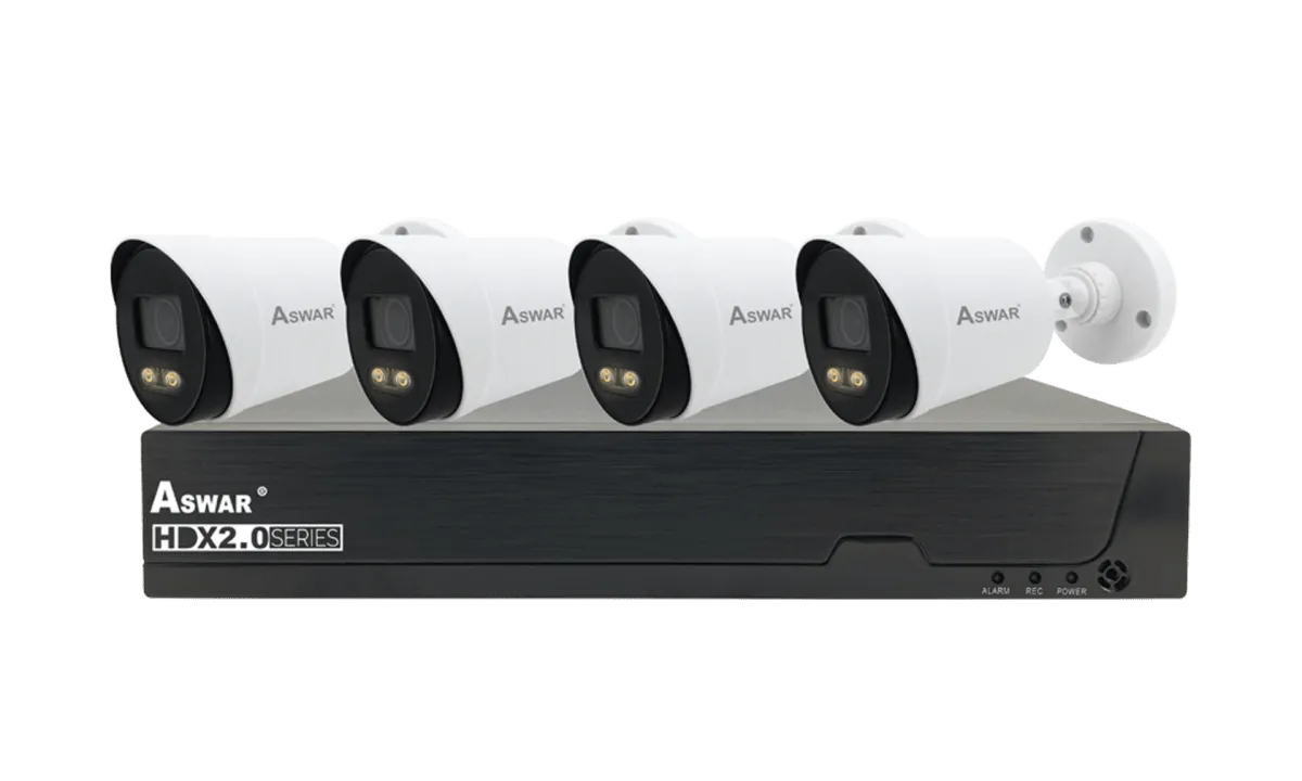 CCTV نظام كاميرات مراقبة عدد 4| AS-HDX2 KIT4A