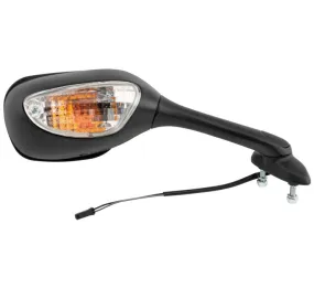 Close Out BikeMaster 600324 O.E.M. Right Black Replacement Mirror for Suzuki